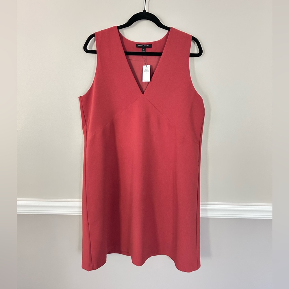 Banana Republic Burnt Orange Shift Dress
